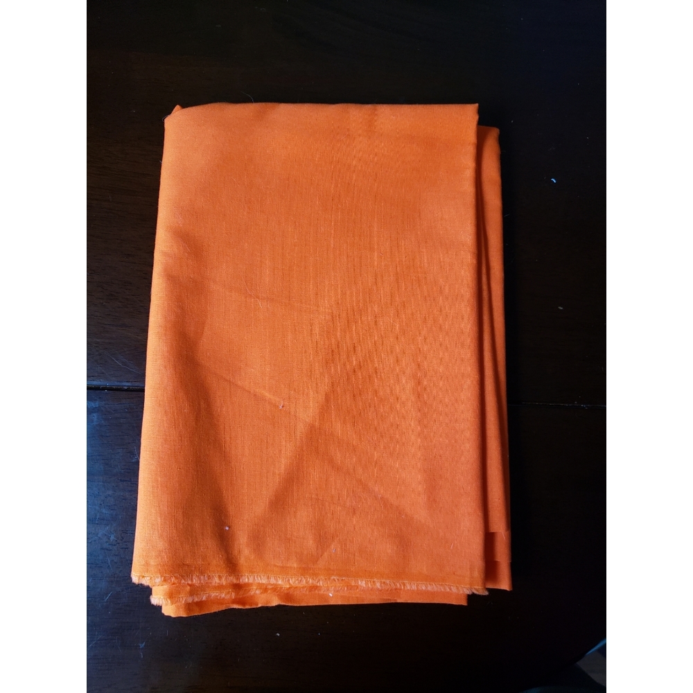 Orange fabric